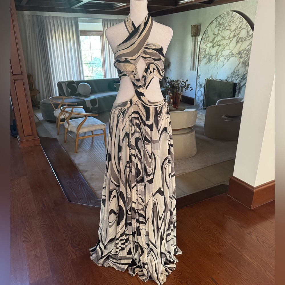 Emilio PUCCI vintage cutout dress sz 6
